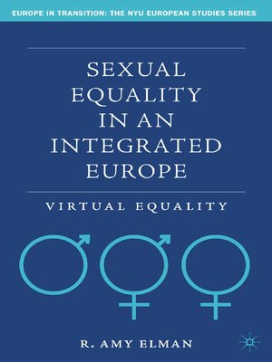 cover image of Sexual Equality in an Integrated Europe